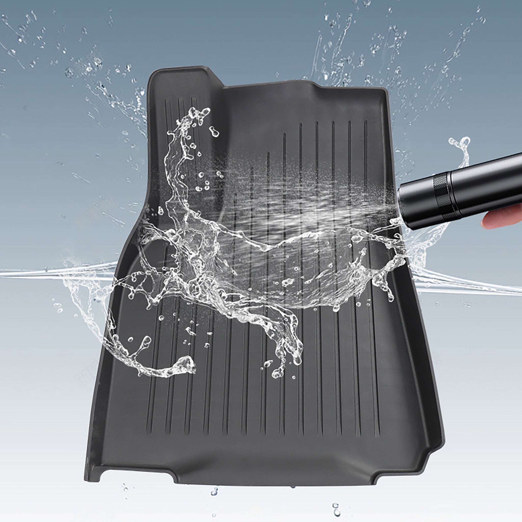 Tesladm All Weather Floor Mats Full Set for Tesla Model Y Right Hand Drive