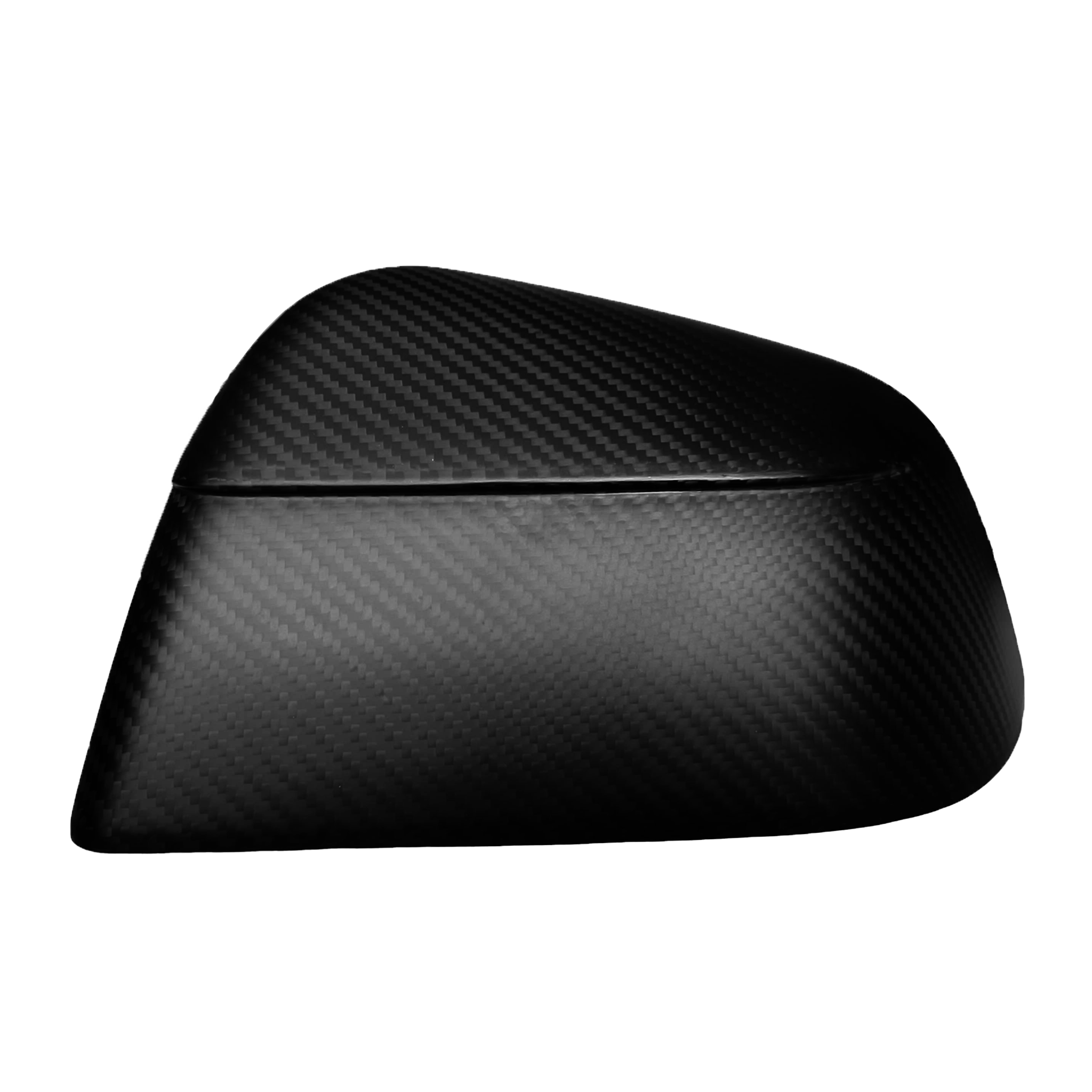 Tesla Model Y & 2025+ Juniper Edition Carbon Fiber Mirror Caps | Sleek Racing Design | Glossy/Matte Finish