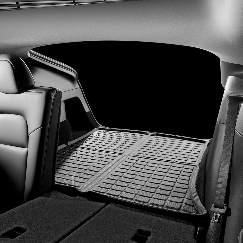 Tesla Model Y All-Weather Cargo Mats - Complete Set for Front, Rear, and Sub-Trunk