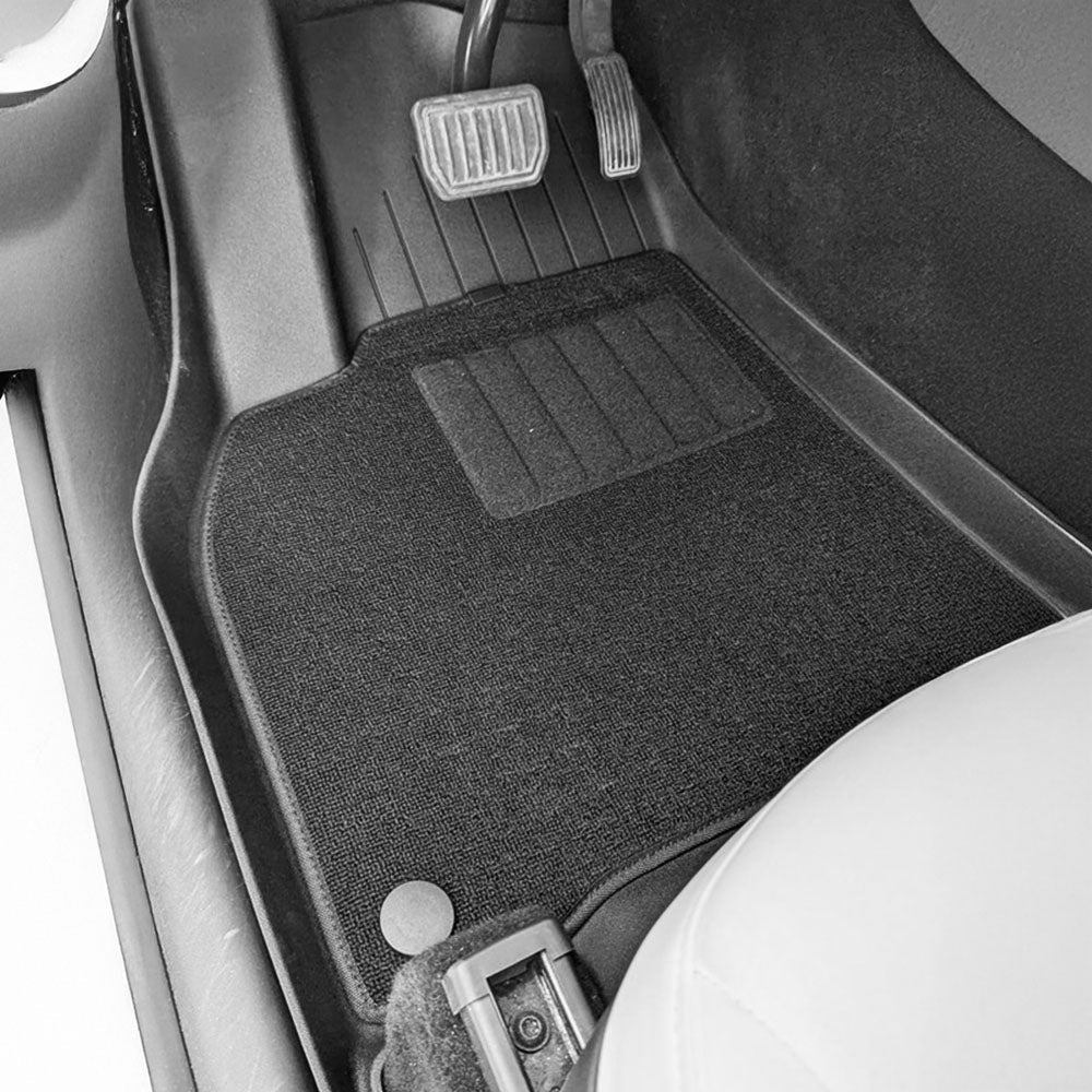 Premium All-Weather Floor Mats for Tesla Model Y - Eco-Friendly TPE, Spill-Proof Design & Luxury Protection